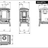 Отопительная печь Giulietta X 4.0